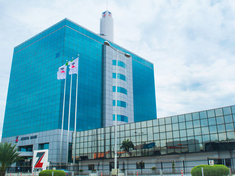 Zenith Bank’s head office in Lagos, Nigeria